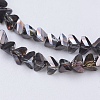 Electroplate Glass Beads Strands EGLA-J145-4mm-HP02-3