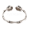304 Stainless Steel Cuff Bangles BJEW-E094-18AS-3