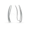 925 Silver Hoop Earrings YJ3710-1