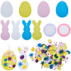 Easter Theme Foam Pendant Decorations HJEW-WH0043-60-1