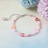 Eco-Friendly Transparent Acrylic Beads TACR-TA0001-04-22