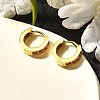 304 Stainless Steel Hoop Earrings for Women EJEW-M068-10G-3