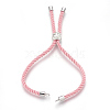 Cotton Cord Bracelet Making KK-F758-03D-P-1