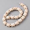 Dyed Synthetic Turquoise Beads Strands G-WH0030-12B-2