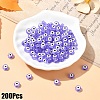 200Pcs Transparent Acrylic Beads TACR-YW0002-08K-1