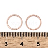 Rack Plating Brass Linking Rings X-KK-P286-01B-RG-3