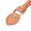 Leaf End Microfiber Leather Sew on Bag Handles FIND-D027-12D-3