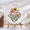 DIY Flower Embroidery Kits PW-WG3D908-04-1