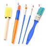 Plastic Paint Brushes Pens Sets TOOL-F014-04-2