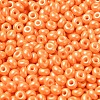 Baking Paint Luster Glass Seed Beads SEED-B001-04A-10-3
