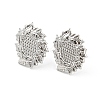 Tarnish Resistant 304 Stainless Steel Stud Earrings EJEW-I290-02P-1