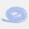 Electroplate Glass Beads Strands EGLA-A034-J8mm-L03-2