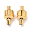 304 Stainless Steel European Clasps with Cord Ends SA-CBABC0F-06G-1