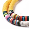 Handmade Polymer Clay Bead Strands CLAY-C003-04J-4