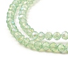 Baking Painted Transparent Glass Beads Strands DGLA-A034-J4mm-B02-3