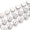 Iron Rhinestone Cup Chains CH-T006-11A-1