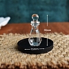 Mini Glass Bottle Tableware Display Decorations PW-WG42641-05-1