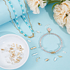 48Pcs 8 Styles Eco-Friendly Brass Watch Band Clasps KK-PH0015-11-4