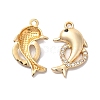 Rack Plating Alloy Rhinestone Pendants RB-L036-VF920-2-1