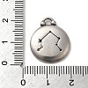 304 Stainless Steel Pendants STAS-L022-306AS-07-3