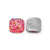 Resin Cabochons RESI-WH0026-02C-1