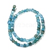 Natural Dragon Veins Agate(Dyed & Heated) Beads Strands X-G-G177-E15-03-4