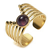 Natural & Synthetic Gemstone Finger Rings RJEW-U027-02G-2