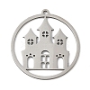201 Stainless Steel Pendants STAS-G366-02P-03-1