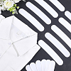 Plastic Collar Stays for Men's Dress Shirts AJEW-HY0003-21A-4