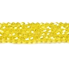 Transparent Electroplate Glass Beads Strands GLAA-F029-2mm-A21-1