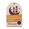 Ramadan Theme Wood Pendants WOOD-C011-06B-1