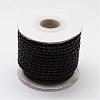 Round Braided Cowhide Cords WL-L009-01B-2