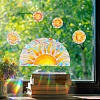 Sun Rainbow Prism Electrostatic Window Stickers PW-WG04C08-01-6