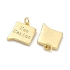 Brass Pendants KK-D229-22F-G-2