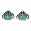 Alloy Enamel Pendants X-PALLOY-S132-345-2