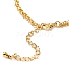 Brass Charm Bracelets BJEW-P342-03G-3