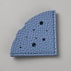 PU Leather Fan Bookmarks AJEW-WH20128-004B-1