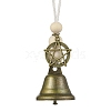 Iron Bell Hanging Ornaments HJEW-JM02523-02-2