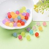 Transparent Acrylic Ball Beads FACR-R021-6mm-M-7