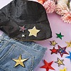 Star Computerized Embroidery Polyester Iron On Patches PATC-TAC0001-02-8