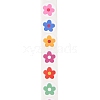 500Pcs Flower Stickers AJEW-S089-09-2