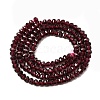 Natural Garnet Beads Strands G-K376-I01-3x4mm-3