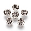 Tibetan Style Alloy Rhinestone Beads PALLOY-P172-073A-1