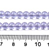 Transparent Glass Beads Strands GLAA-T032-T6mm-01-2