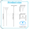 Transparent Beading Funnel AJEW-WH0567-05-2