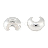 Brass Crimp Beads Covers KK-H258-04A-S-2