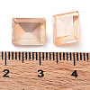 Electroplate K9 Glass Rhinestone Cabochons RGLA-M016-G02-AM-4