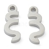 Non-Tarnish 304 Stainless Steel Charms STAS-G244-01X-2