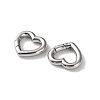 304 Stainless Steel Spring Gate Clasps X-STAS-A193-03P-2