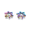 Rack Plating Alloy Beads FIND-B010-02MC-2